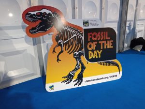 Fossil of the day COP26