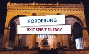 Forderung Exit Spirit Energy - Beitragsbild