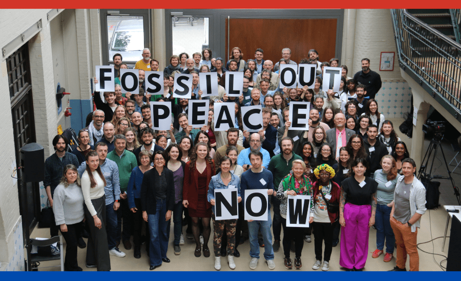 Auf dem Bild sind die Mitglieder der CAN-E zu sehen, die sich im April 2026 in Brüssel zur Mitgliederversammlung getroffen haben.
